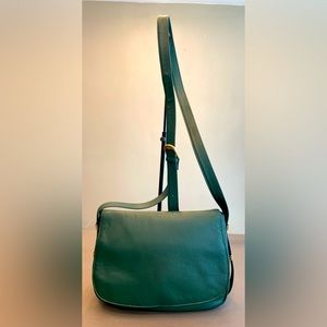 Albi Leather Shoulder Bag in Green (Vtg?)